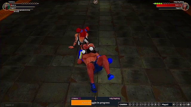 Cristiano VS Polly Plaything (Naked Fighter 3D)