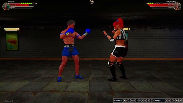 Cristiano VS Polly Plaything (Naked Fighter 3D)