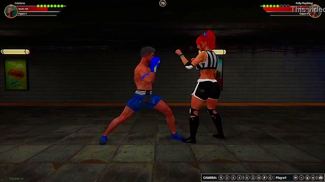 Cristiano VS Polly Plaything (Naked Fighter 3D)