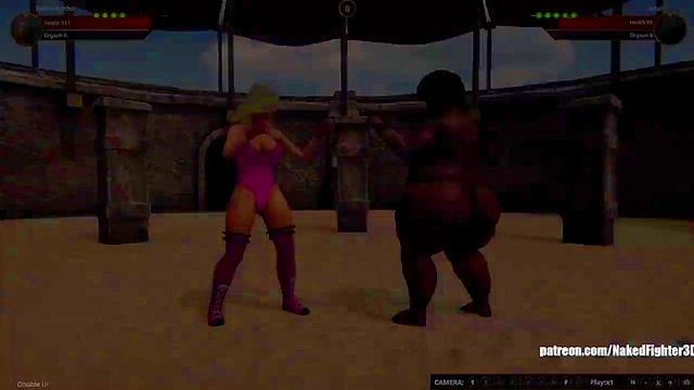 Bambi Bimbo VS Janah (Naked Fighter 3D)