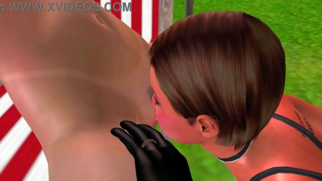 Animated 3D Sex - Cute Lesbian girl pussy licking scene
