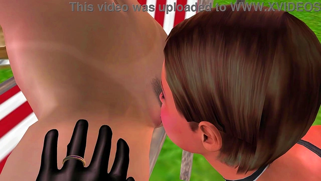 Animated 3D Sex - Cute Lesbian girl pussy licking scene
