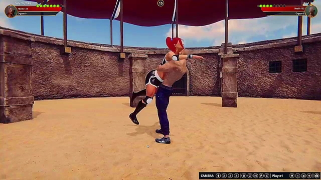 Polly Plaything VS Brad (Naked Fighter 3D)