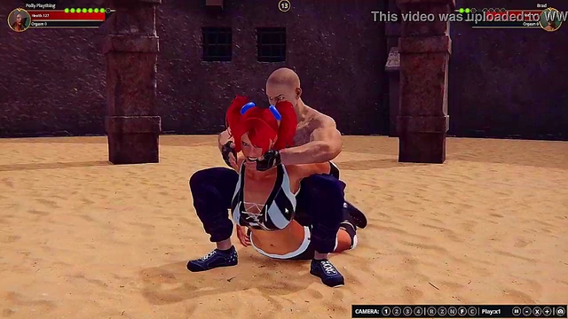 Polly Plaything VS Brad (Naked Fighter 3D)