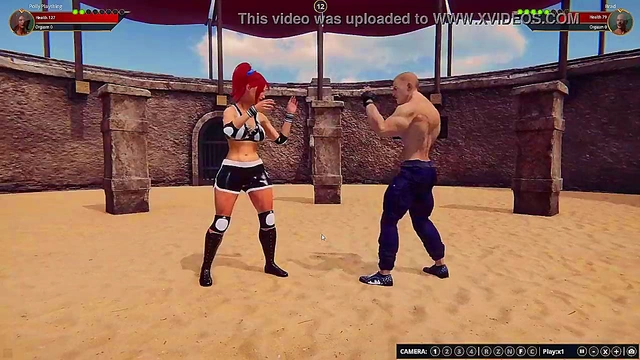 Polly Plaything VS Brad (Naked Fighter 3D)