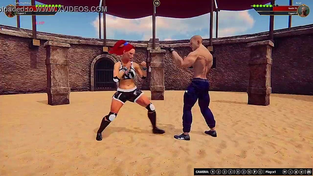 Polly Plaything VS Brad (Naked Fighter 3D)