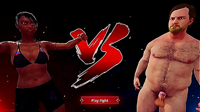 Ethan vs. Dela II (Naked Fighter 3D)