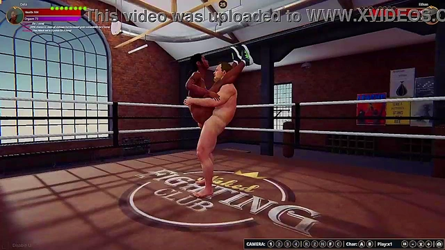 Ethan vs. Dela II (Naked Fighter 3D)