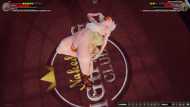 es VS Johnny Walker Black (Naked Fighter 3D)