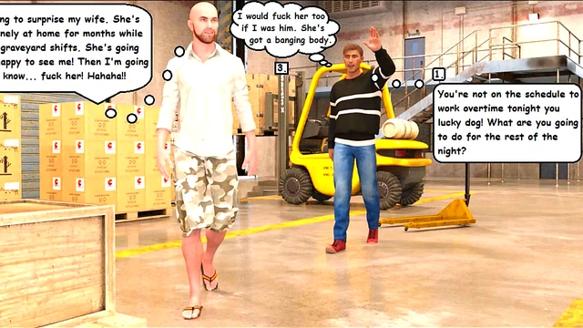 3D Comic Cheating Wife Caught In The Act Part 1