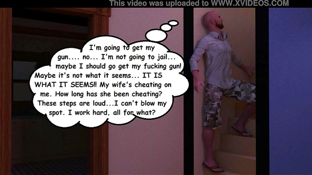 3D Comic Cheating Wife Caught In The Act Part 1