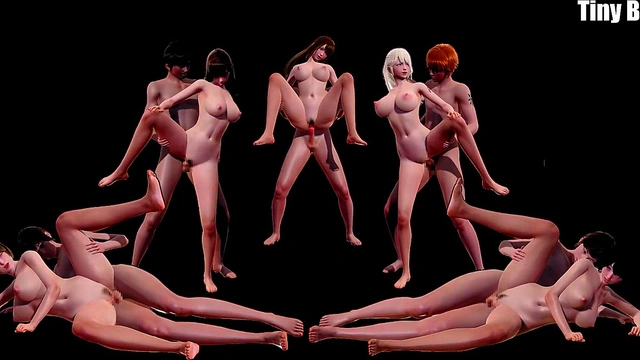 My imagination/3D anime compilation (HMV)