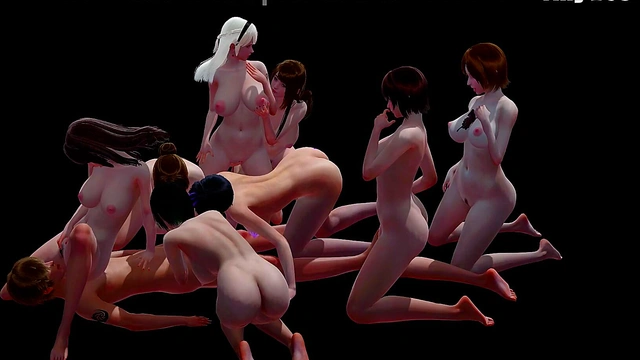 My imagination/3D anime compilation (HMV)