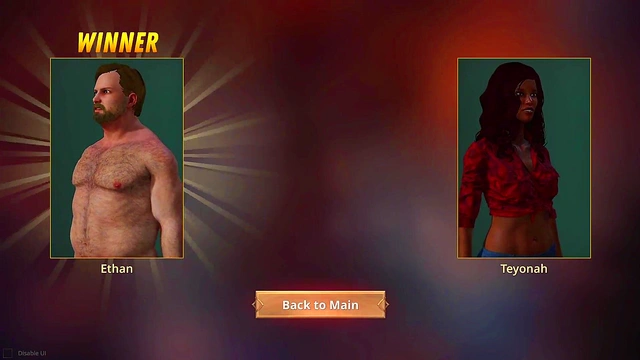 Teyonah vs. Ethan (Naked Fighter 3D)