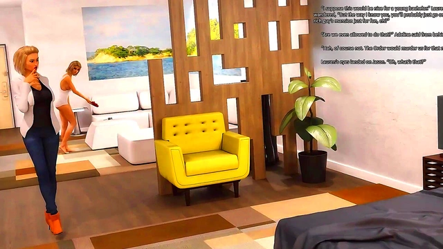 3D Cartoon porn Comics - Adeline part 16