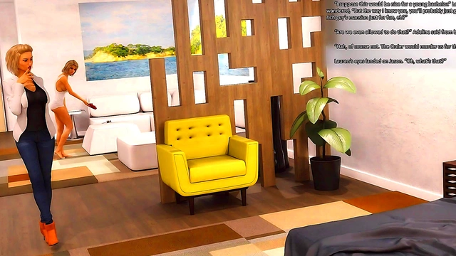 3D Cartoon porn Comics - Adeline part 16