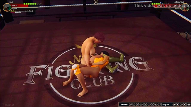 Horie VS Adeline (Naked Fighter 3D)