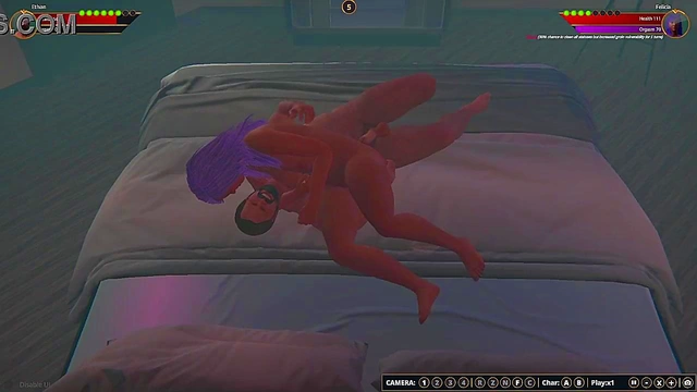 Ethan vs Felicia (Naked Fighter 3D)