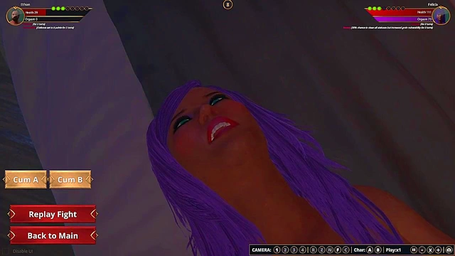 Ethan vs Felicia (Naked Fighter 3D)