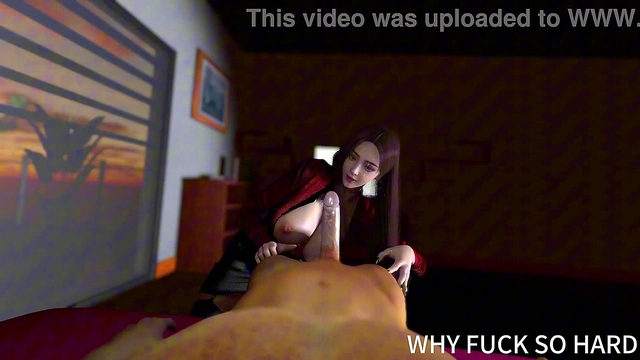 3D big boobs Asian babe cheating with big dick