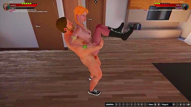 Ethan vs. Judith (Naked Fighter 3D)
