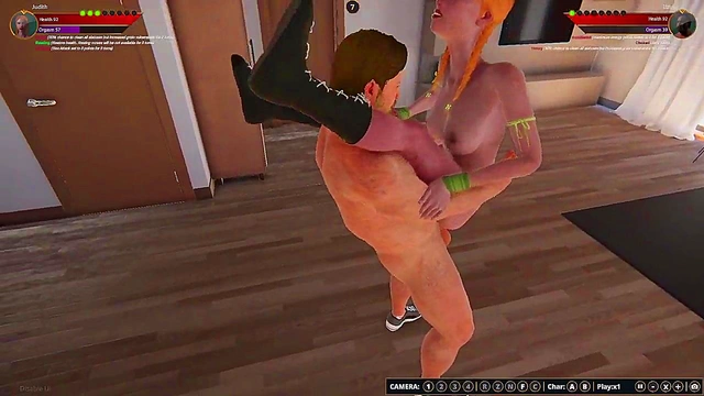 Ethan vs. Judith (Naked Fighter 3D)