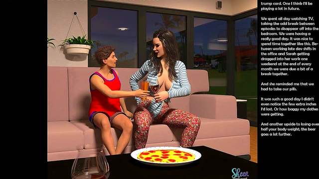 Oh Small Gesture Episode 2 - 3D Comics. 3D Cartoon Sex