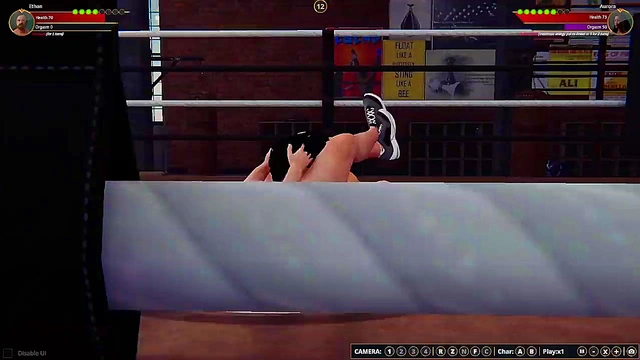 Ethan vs Aurora II (Naked Fighter 3D)