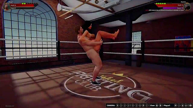 Ethan vs Aurora II (Naked Fighter 3D)