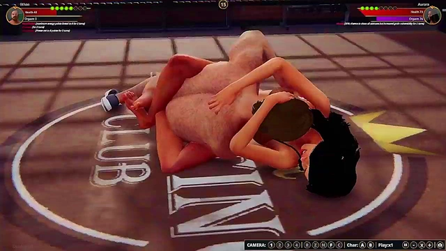 Ethan vs Aurora II (Naked Fighter 3D)