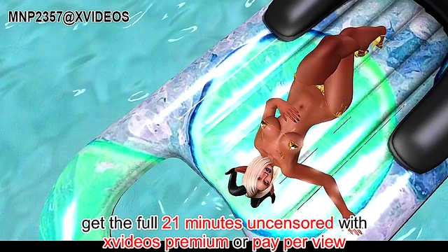 3D Microbikini Fun (CENSORED)