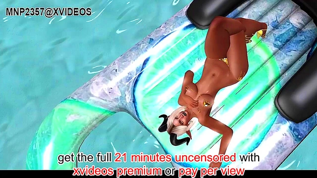 3D Microbikini Fun (CENSORED)