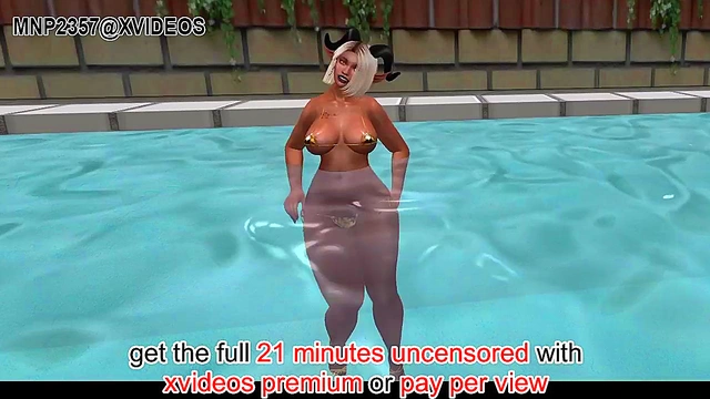 3D Microbikini Fun (CENSORED)