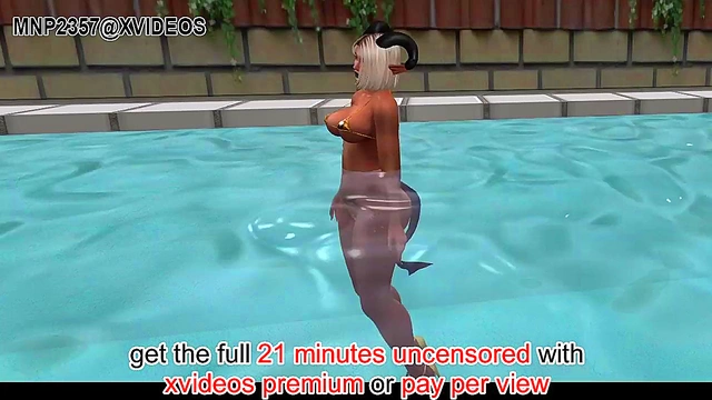 3D Microbikini Fun (CENSORED)