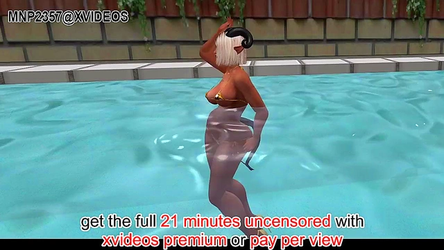 3D Microbikini Fun (CENSORED)