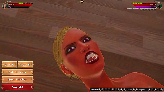 Ethan vs Katey (Naked Fighter 3D)