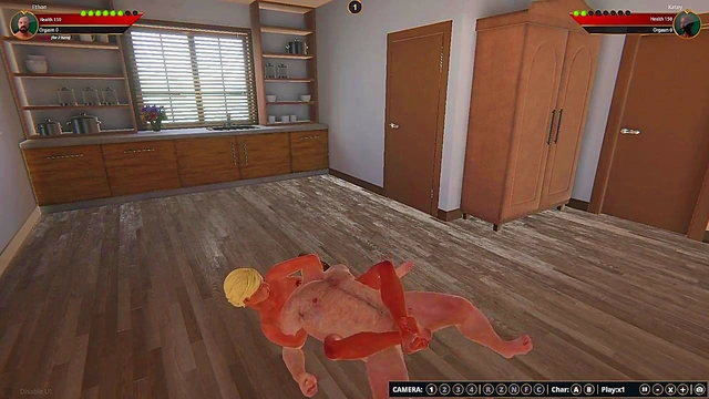 Ethan vs Katey (Naked Fighter 3D)