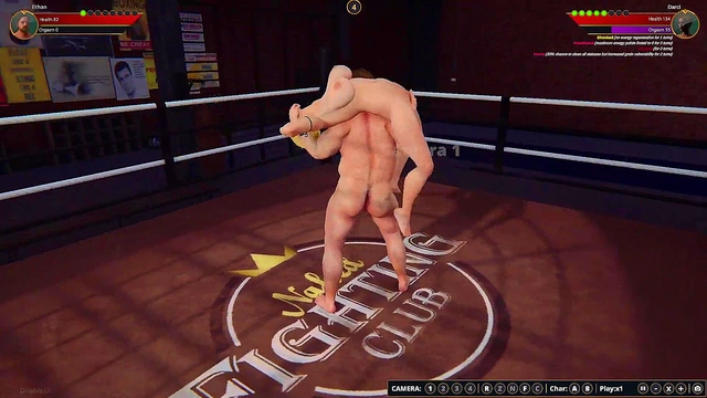 Ethan vs. Darci (Naked Fighter 3D)