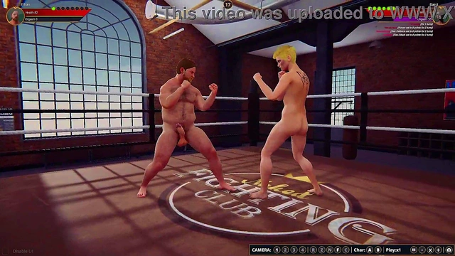 Ethan vs. Darci (Naked Fighter 3D)