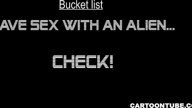 3D Alien has her tits and pussy fucked hard from POV