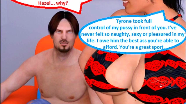 3D Comic: Wife Humiliates Cuckold With New Butt Implants