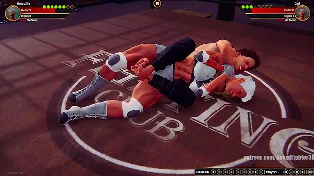 Broadzilla VS Gigi (Naked Fighter 3D)