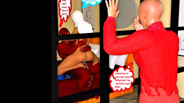 3D Cuckold, Voyeur And Foot Fetish Comic Part 3