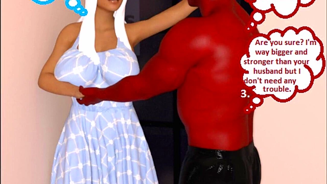 3D Cuckold, Voyeur And Foot Fetish Comic Part 3