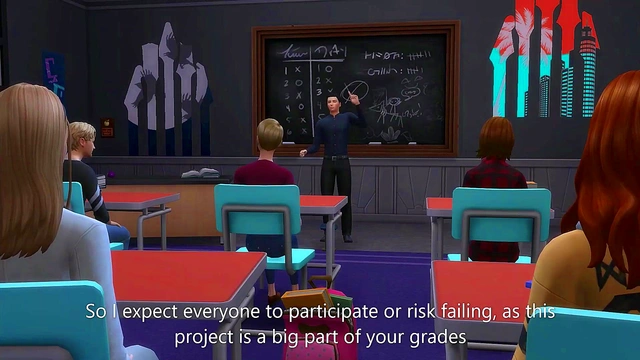 I Did A Porno With My Shy Classmate - sims 4 - 3D animation