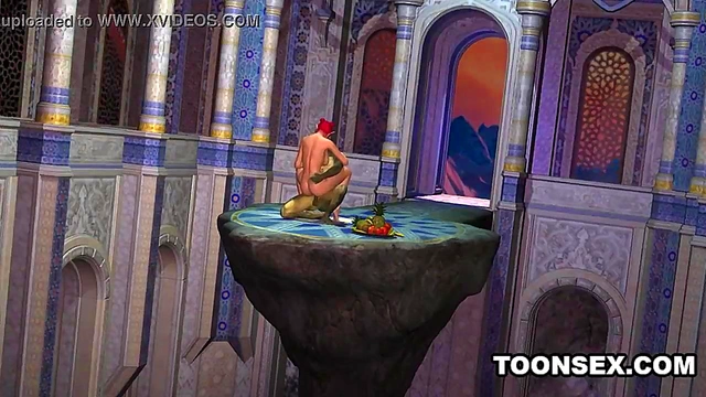 Sexy 3D Cartoon Elf Gets Her Tits and Pussy Fucked