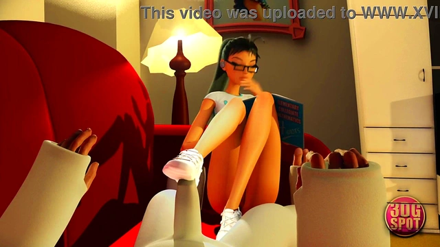 3DGSPOT - Hot Teen Squirts While Fucking Her Pussy With Objects! 3D ANIMATION!