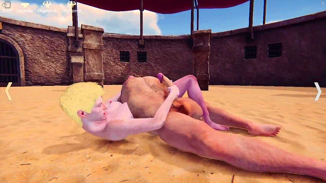 Anya vs. Ethan (Naked Fighter 3D)