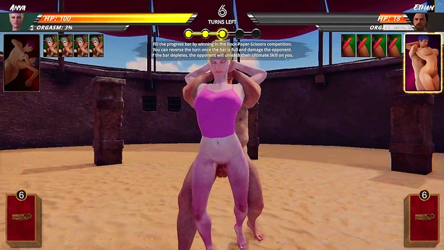 Anya vs. Ethan (Naked Fighter 3D)