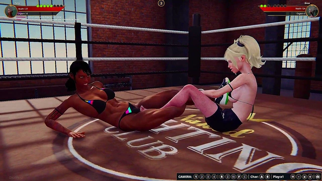 Dela vs. Bree (Naked Fighter 3D)